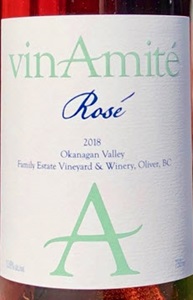 vinAmité Cellars Rosé 2018